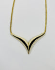 70s TRIFARI BLACK WHITE ENAMEL NECKLACE SUITE