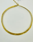 1950s CORO ETCHED COLLAR NECKLACE