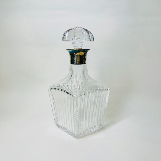 BB CUT CRYSTAL DECANTER