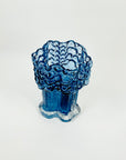 1960s FINNISH BLUE GLASS VASE BY KAJ BLOMQIST
