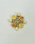 2012 LIMITED EDITION CHANEL FILIGREE CROSS BROOCH