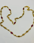 50s PURPLE MARQUIS NECKLACE