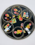 1950s DRINKS TRAY WITH MATCHING COASTERS