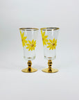 SUNFLOWER PARFAIT GLASSES