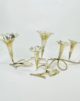 ANTIQUE ART NOUVEAU HARDY BROTHERS SILVER PLATED EPERGNE VASE/CANDLE HOLDER