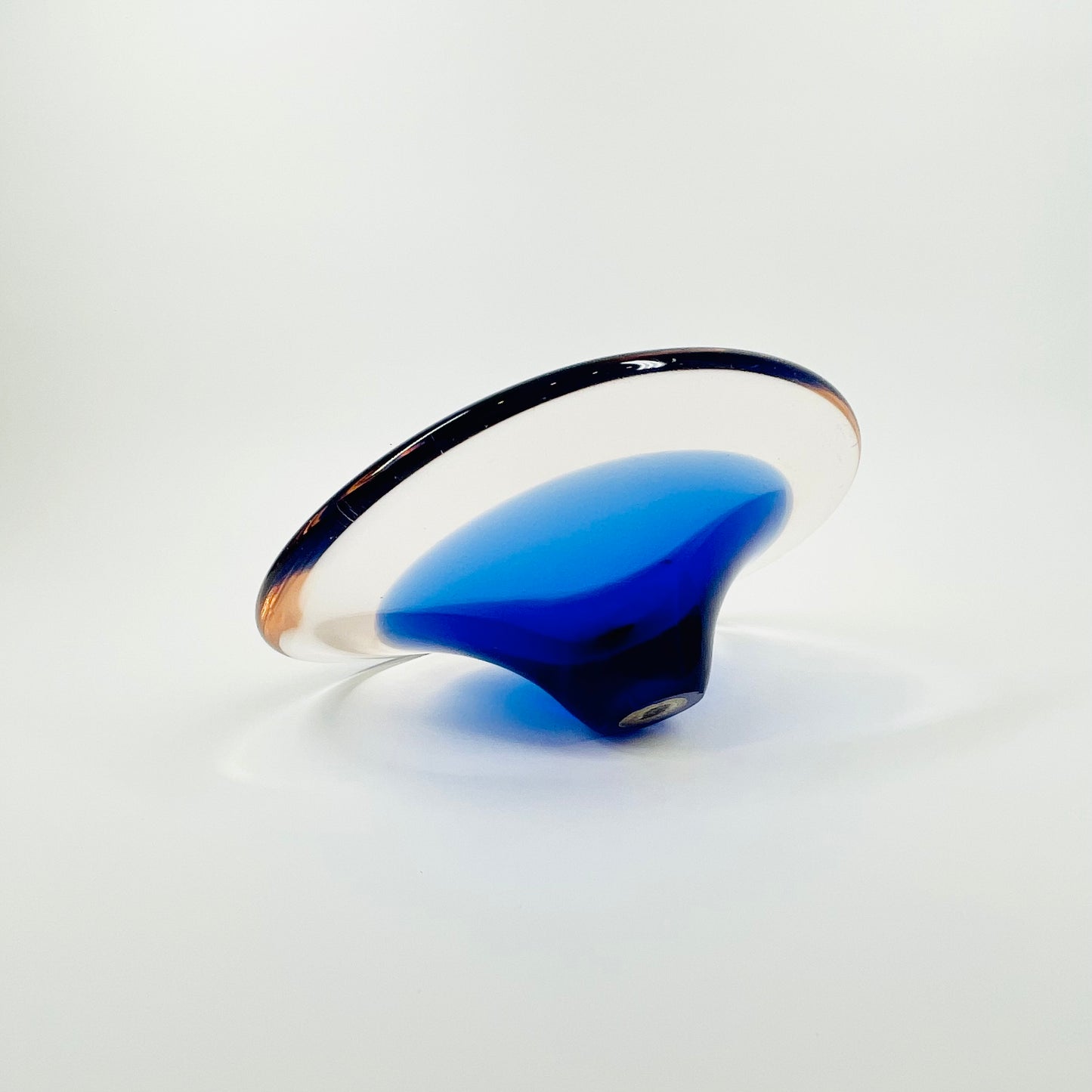 1950s BLUE COQUILLE BOWL By PAUL KEDELV