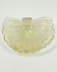 1940s BAROVIER GOLD SOMEMRSO GLASS SHELL BOWL