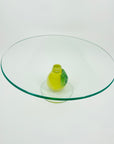 1980s LEMON STAND CAKE PLATE/BOWL