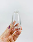 1980s SIGNED ORREFORS GLASS MINIATURE VASE