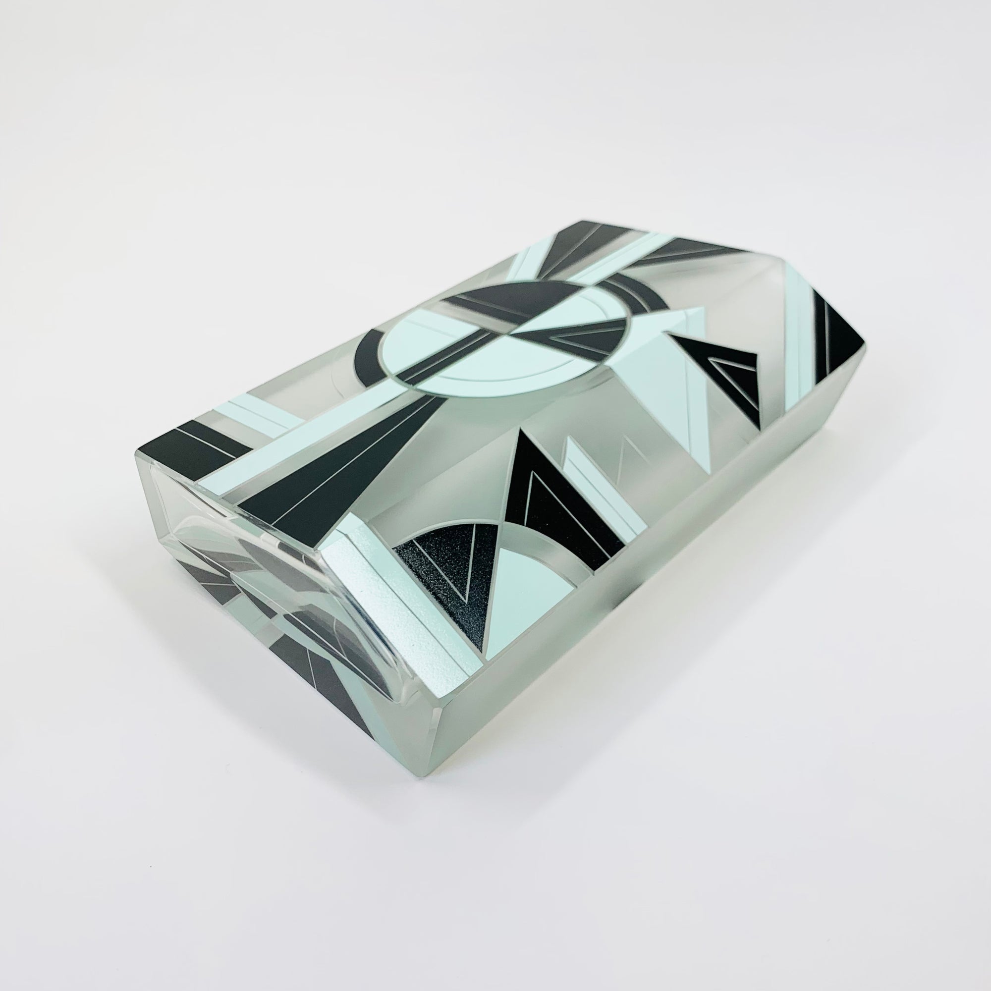 KARL PALDA DUCK EGG BLUE VASE