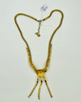 1950s CORO TURQUOISE WATERFALL LARIAT NECKLACE