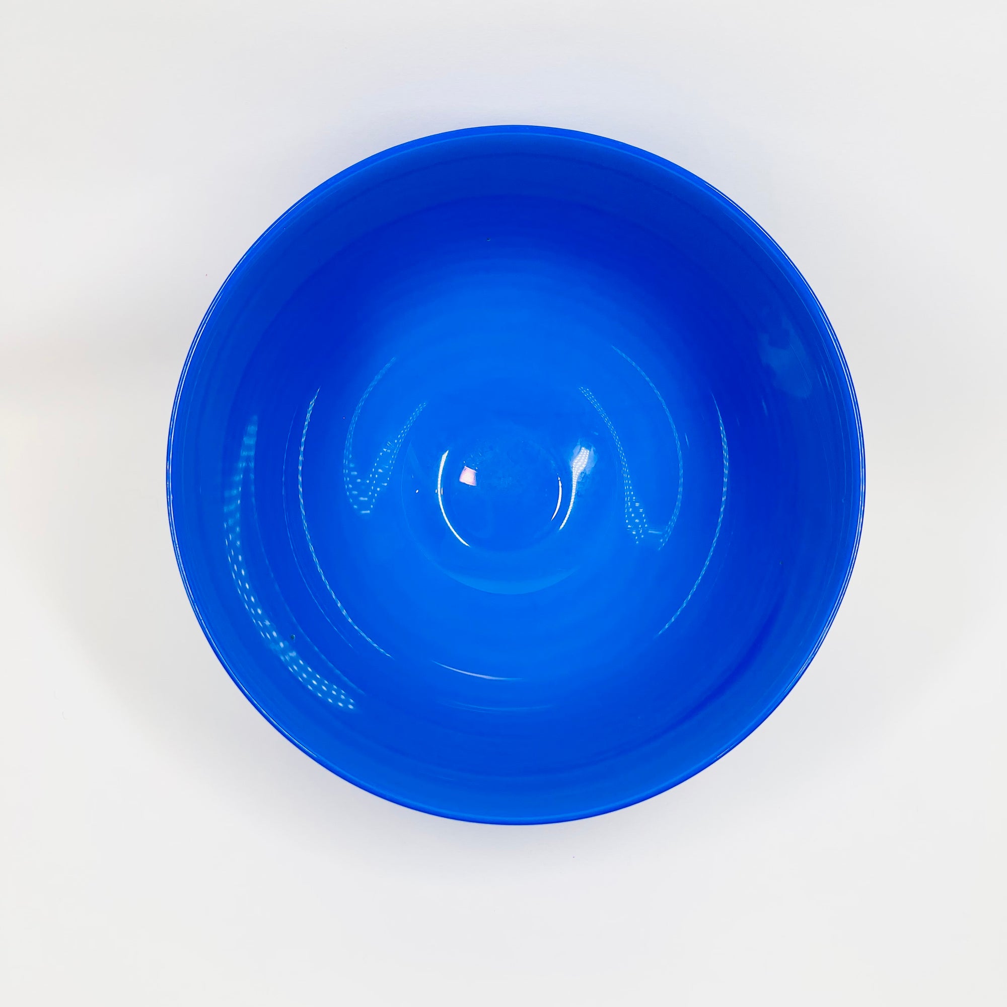 1960s COLORA GLASS BOWL BY SVEN PALMQIST FOR ORREFORS