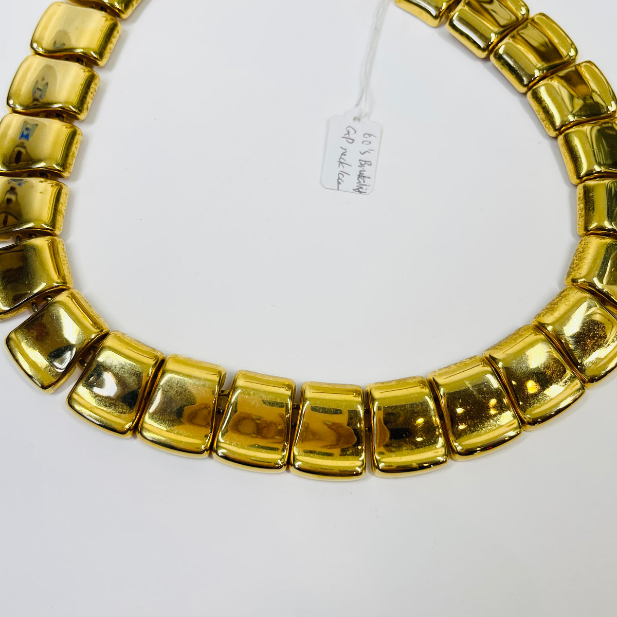 1960s BRUTALIST LINKS COLLAR NECKLACE