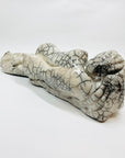 ABSTRACT CRACKLE POTTERY SCULPTURE