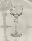 ANTIQUE CUT CAMEO STUART CRYSTAL WINE GLASSES
