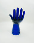 1950s USA GLASS RELIEF/SCULPTURE OF A HAND