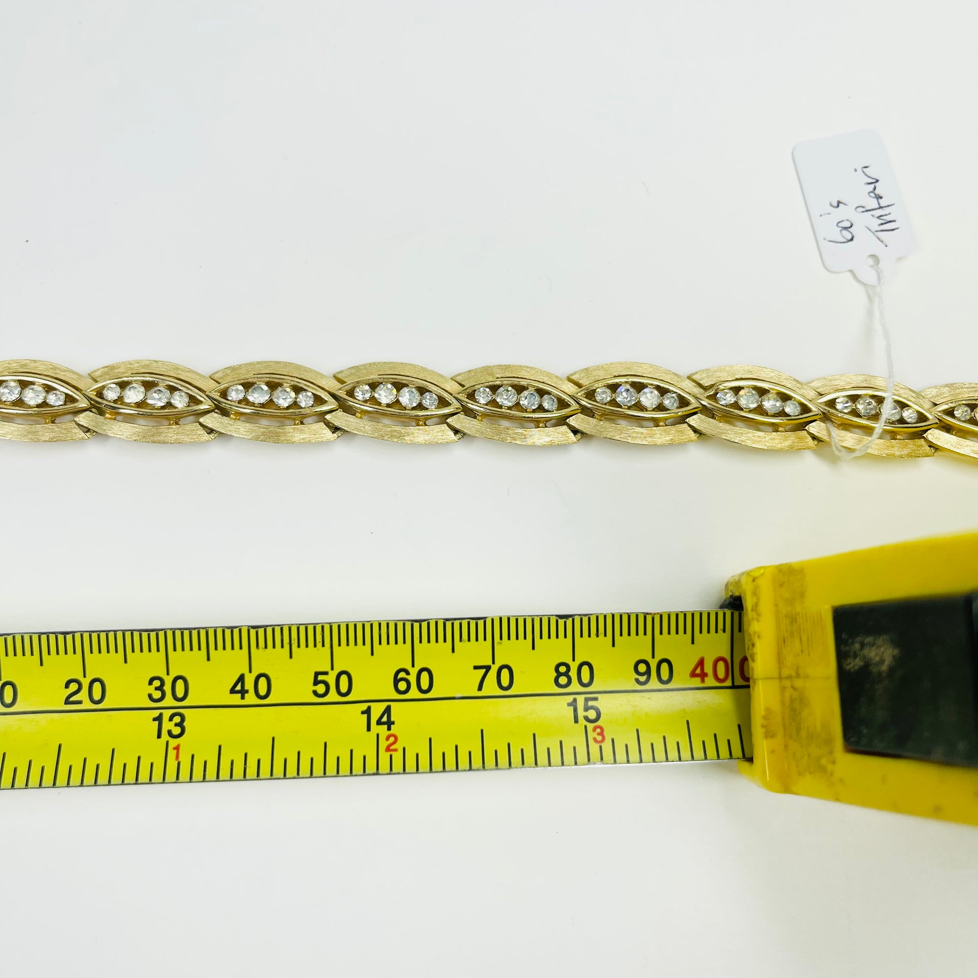1960s TRIFARI DIAMANTÉ STATEMENT NECKLACE