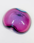 1960s PINK PURPLE COBALT BLUE SOMMERSO FACETED INFINITY GLASS BOWL