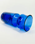 1960s SWEDISH ASEDA COBALT BLUE SOMMERSO GLASS VASE BY BO BORGSTROM