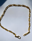 1970s CELINE TRIOMPHE LINKS CHAIN NECKLACE/BELT