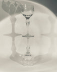 ANTIQUE CUT CAMEO STUART CRYSTAL WINE GLASSES