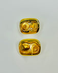 1992 GUCCI DOUBLE PEARLS CLIP ON EARRINGS