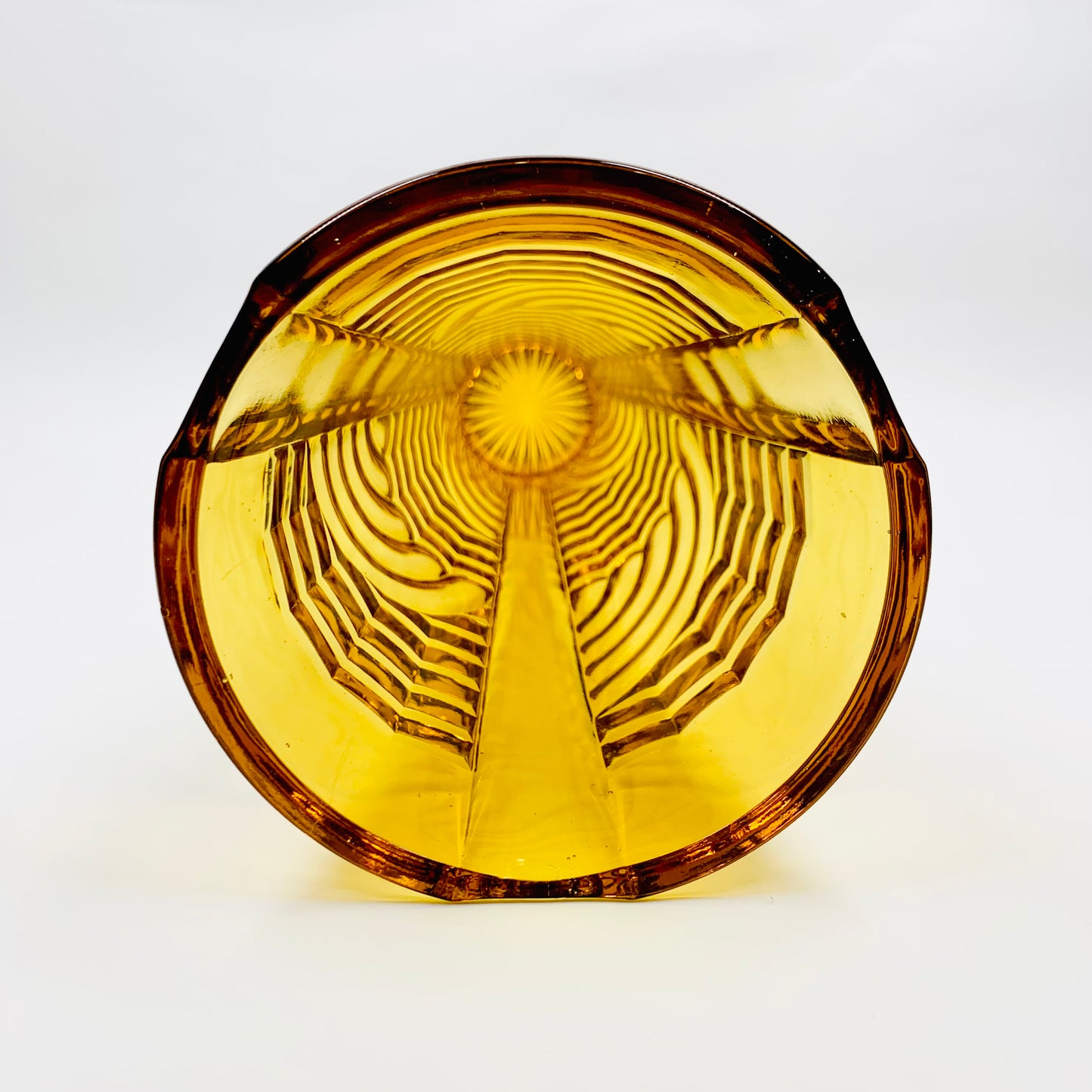 ART DECO AMBER VASE