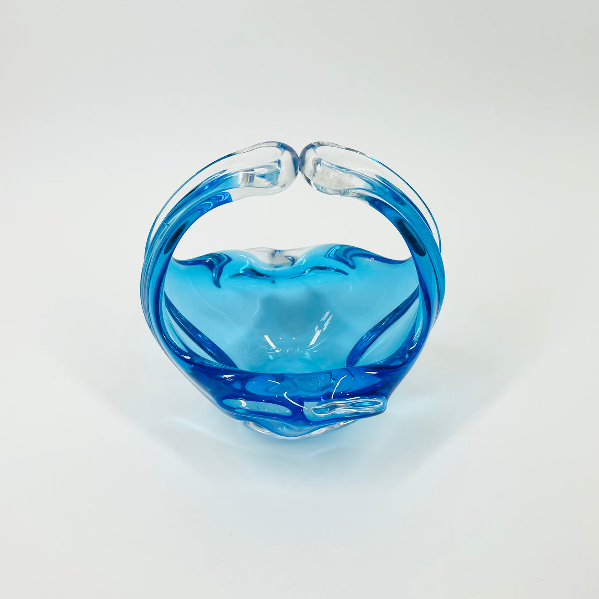 1950s MURANO GLASS MINI BAG/VASE