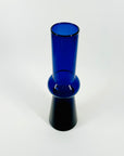 1960s HOLMEGAARD COBALT BLUE GLASS SPACE AGE VASE