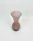 1950s ITALIAN PURPLE CASED GLASS POSY VASE