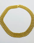 1980s PANTHERE LINKS NECKLACE SUITE