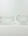 1970s IITTALA ULTIMA THULE ICE GLASS BOWL