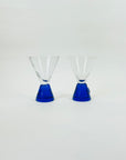 1980s PAPERWEIGHT SHOT/PORT GLASSES
