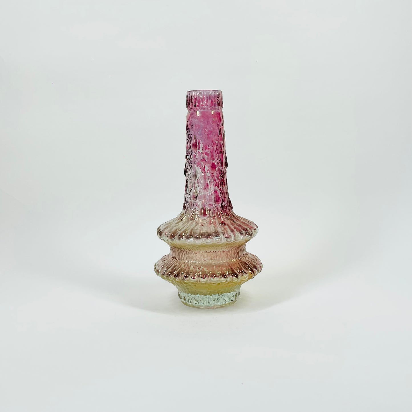 1950s IITTALA GERANIA FLASH DYED GLASS VASE