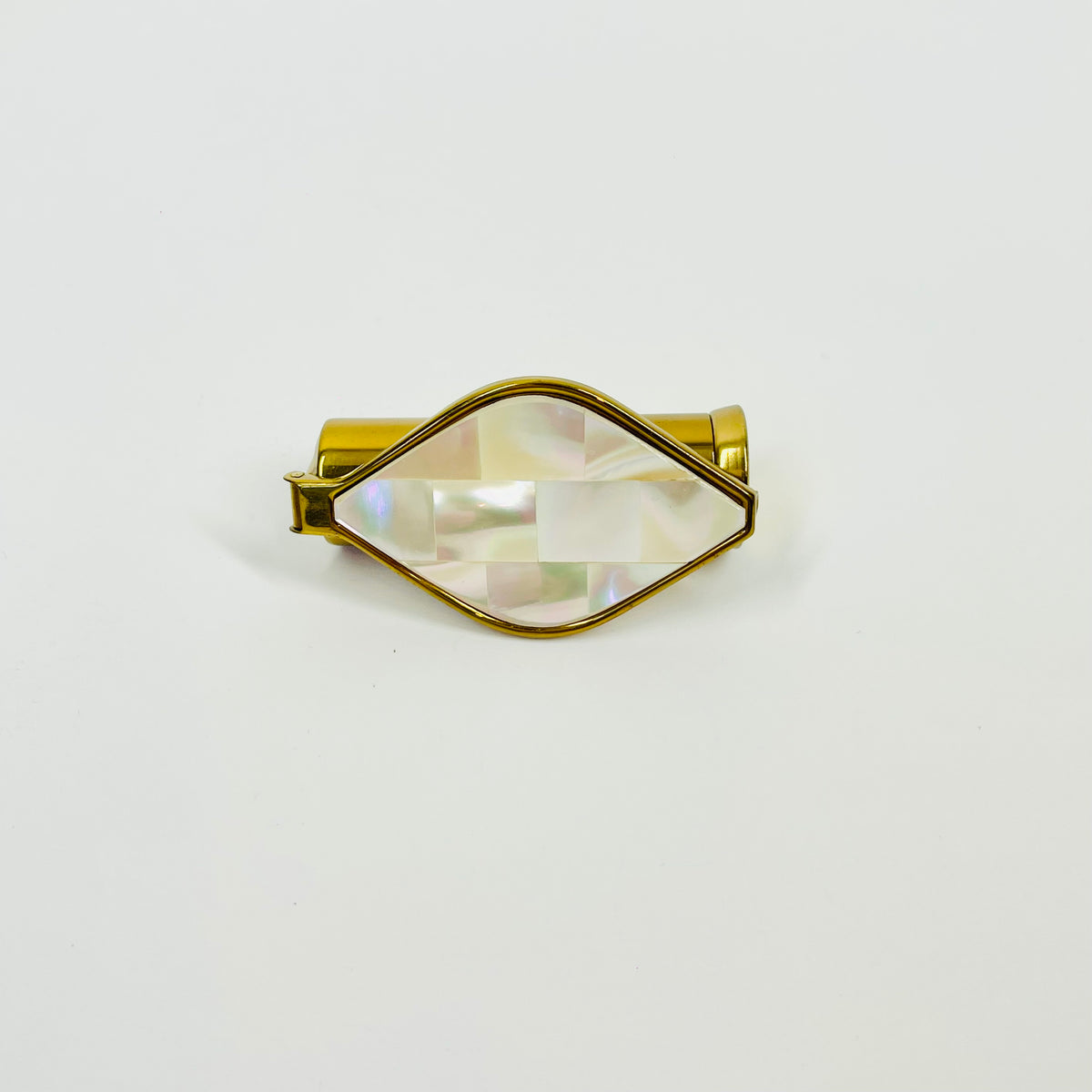 1940s ITALIAN 24K PLATED MOTHER OF PEARL VANITY SET