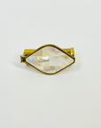 1940s ITALIAN 24K PLATED MOTHER OF PEARL VANITY SET