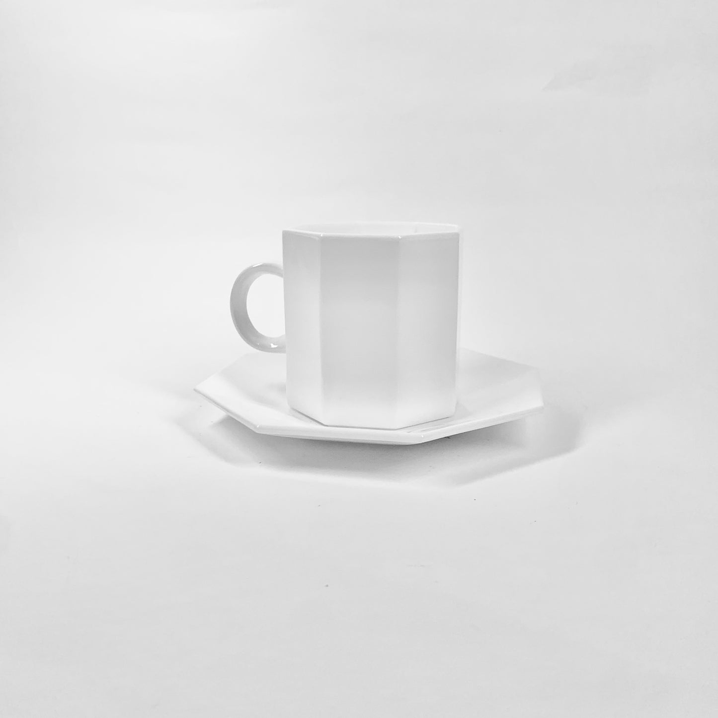 GLASS COFFEE CUP SET