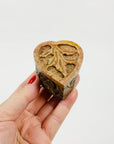 ANTIQUE PIETRA MARBLE HEART BOX