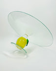 1980s LEMON STAND CAKE PLATE/BOWL