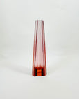 ANTIQUE ART DECO BOHEMIAN CUT CRYSTAL POSY VASE