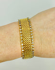 1960s CORO MESH TENNIS BRACELET