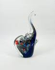 1980s MURANO MILLIFIORE ART GLASS ELEPHANT