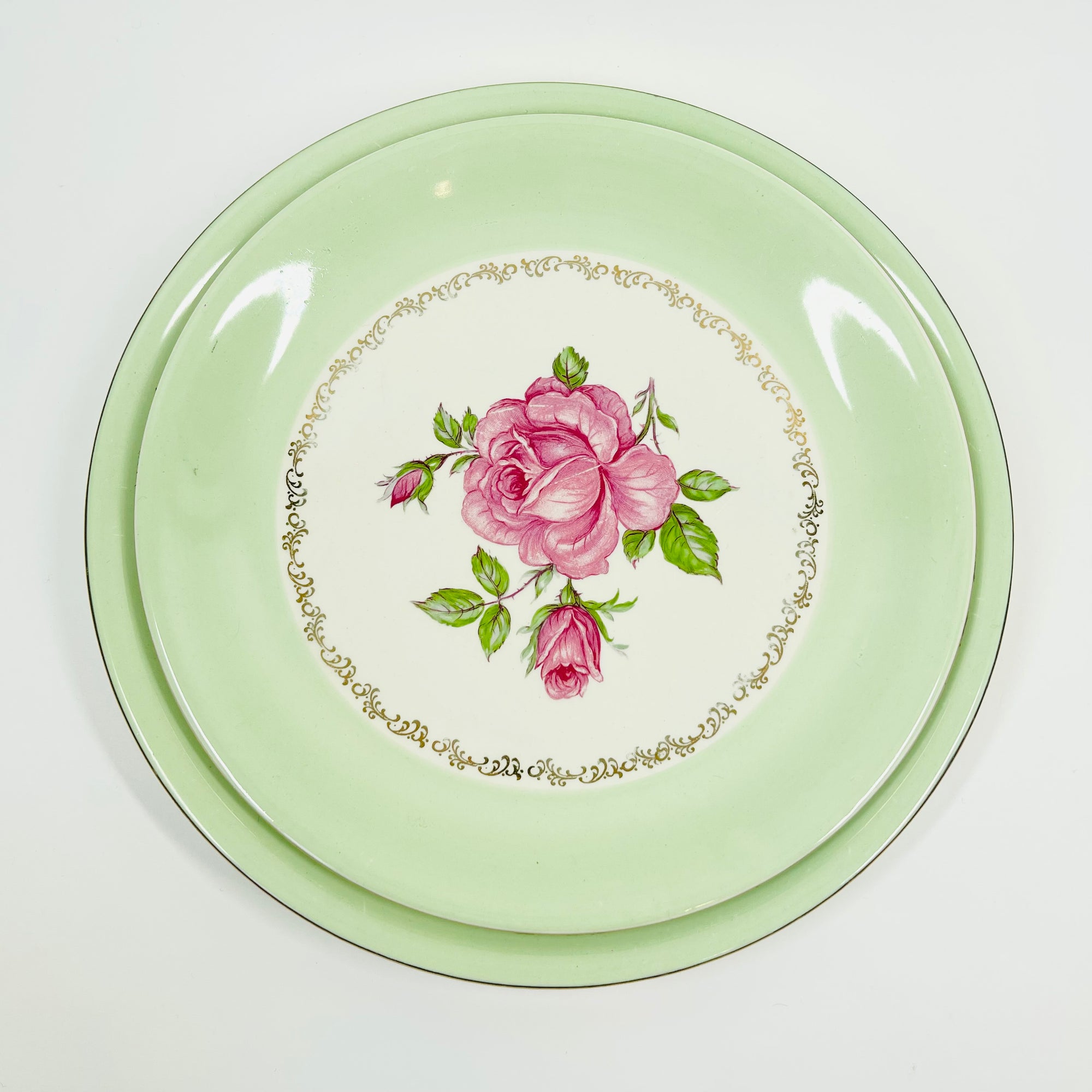 1940s ALFRED MEAKIN ELEGANCE ROSE DINNER SERVICE