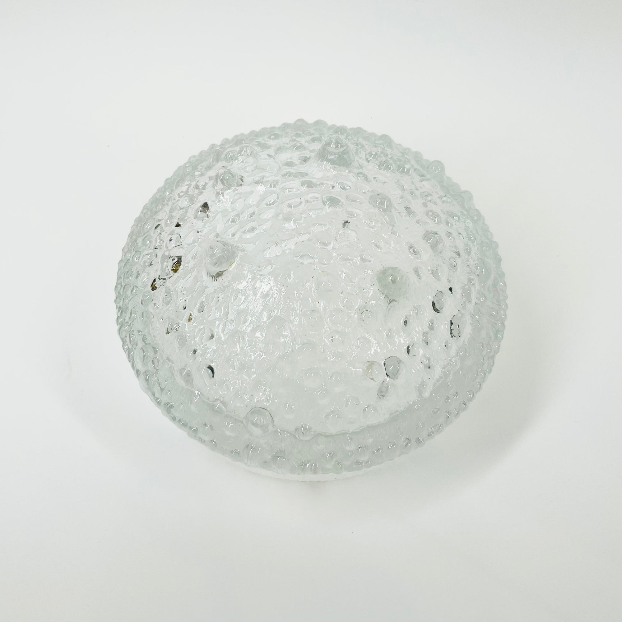 1970s IITTALA ULTIMA THULE ICE GLASS BOWL