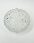 1970s IITTALA ULTIMA THULE ICE GLASS BOWL