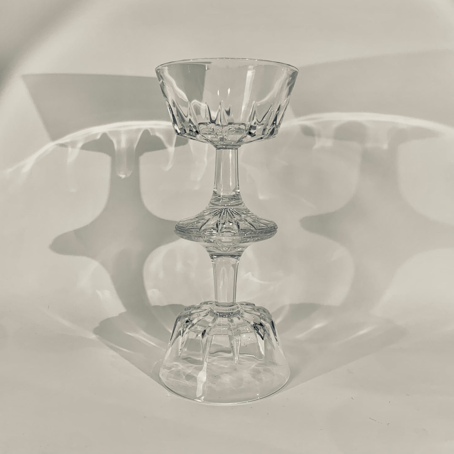 60s CRISTAL A’RQUES COUPE GLASSES