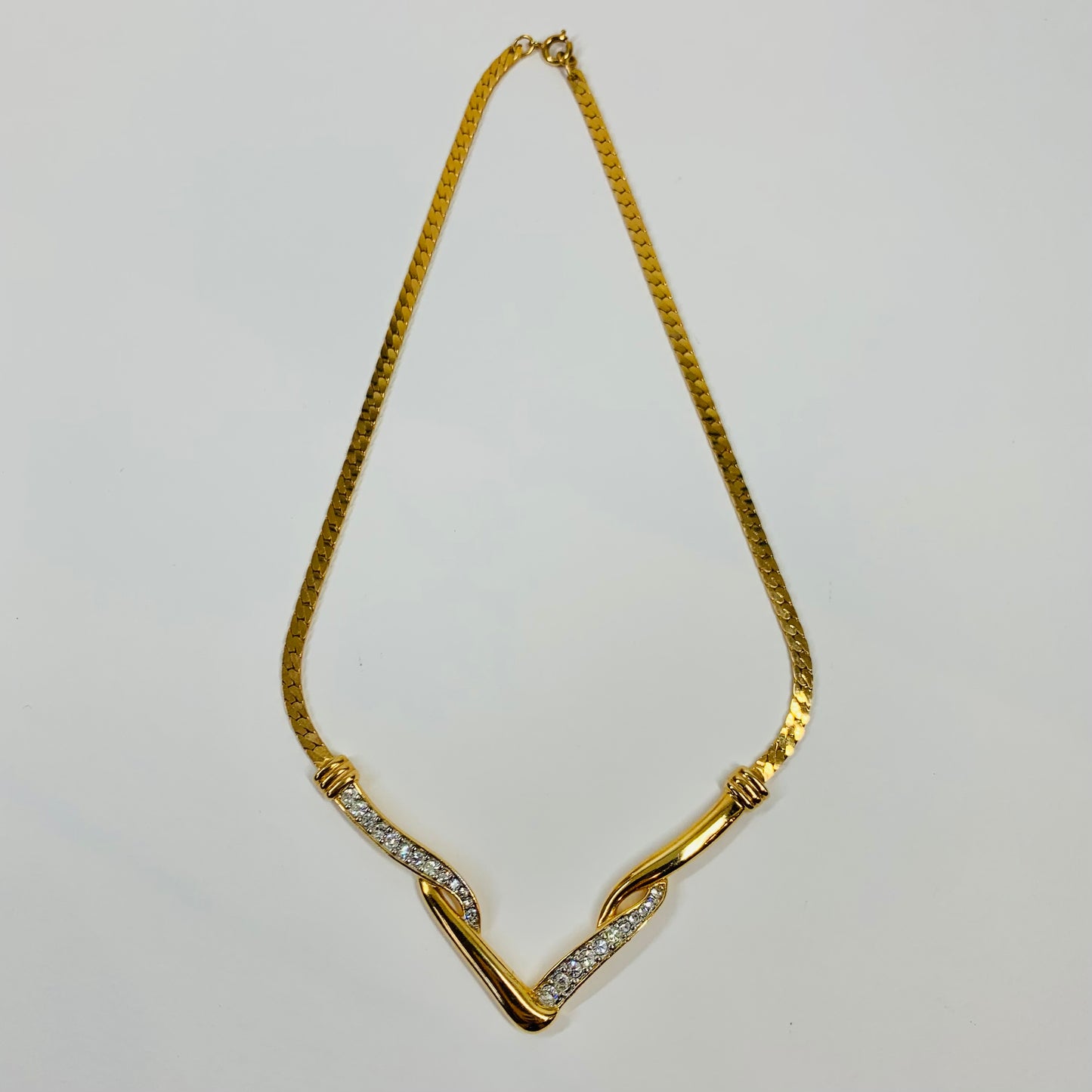 70s TRIFARI CHEVRON NECKLACE