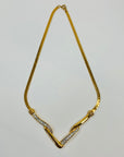 70s TRIFARI CHEVRON NECKLACE