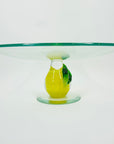 1980s LEMON STAND CAKE PLATE/BOWL