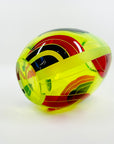 KARL PALDA URANIUM BLACK RUBY VASE